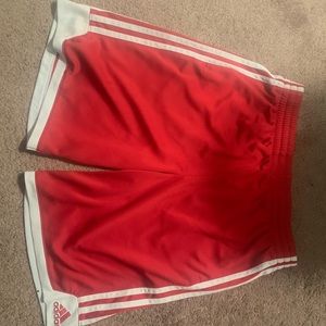 Red Adidas Shorts